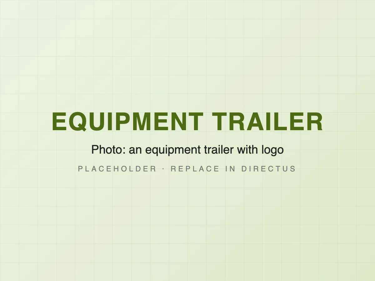 Equipment Trailer